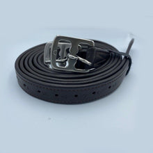 Load image into Gallery viewer, Stirrup Leather Light weight, Ultra Strength in Black and Havana