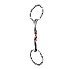 Load image into Gallery viewer, Loose Ring Snaffle Copper Link Happy Mouth Bit for Horses