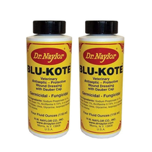 Load image into Gallery viewer, Dr. Naylor Blu-Kote Dauber (4 oz.) - Fast Drying Antiseptic Wound Dressing - Pack of 4