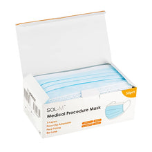 Load image into Gallery viewer, Sol-M® Level 3 Masks - 50/Box