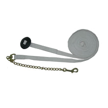 Load image into Gallery viewer, Poly Lunge Line with Chain 25 Feet and Rubber Stopper
