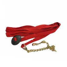 Load image into Gallery viewer, Poly Lunge Line with Chain 25 Feet and Rubber Stopper
