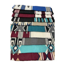 Load image into Gallery viewer, Western Show Trail Saddle Blanket Navajo Pattern - All Colors
