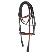 Load image into Gallery viewer, Braided Cavesson Noseband Bridle
