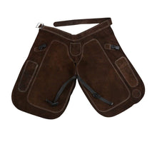 Load image into Gallery viewer, Farrier Chaps Apron Suede Leather two side Knife pockets and with magnet fitted
