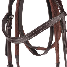 Load image into Gallery viewer, Bridle Set Handcrafted, Anatomically Wide, Premium Leather
