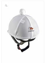 Load image into Gallery viewer, Ornella prosperi helmet cover with POM POM
