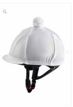 Load image into Gallery viewer, Ornella prosperi helmet cover with POM POM
