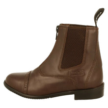 Load image into Gallery viewer, Toggi Augusta Zip up Jodhpur Short Leather Boots - KIDS
