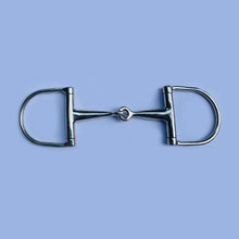 Load image into Gallery viewer, EQUESTRIAN D-RING SNAFFLE HORSE BIT
