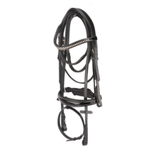 Load image into Gallery viewer, Equestrian Horses Bridle With Reins Premium Leather
