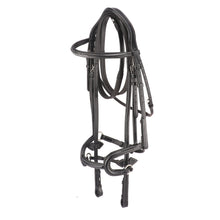 Load image into Gallery viewer, BRIDLE SET HANDCRAFTED IN FINEST ITALIAN LEATHER
