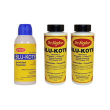Load image into Gallery viewer, Dr. Naylor Blu-Kote Aerosol (128 Gram) - 2 + Dauber (4 oz.) - 1 - Fast Drying Antiseptic Wound Dressing Pack of 3
