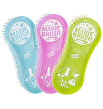 Load image into Gallery viewer, Magic Brush Horse and Pony Brush Set of 3 Safe and Gentle Cleans and Massages
