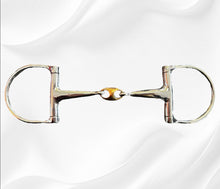 Load image into Gallery viewer, EQUESTRIAN D-RING SNAFFLE HORSE BIT MC-5084
