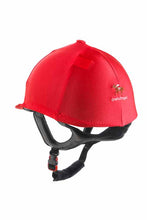 Load image into Gallery viewer, Ornella prosperi helmet cover with button
