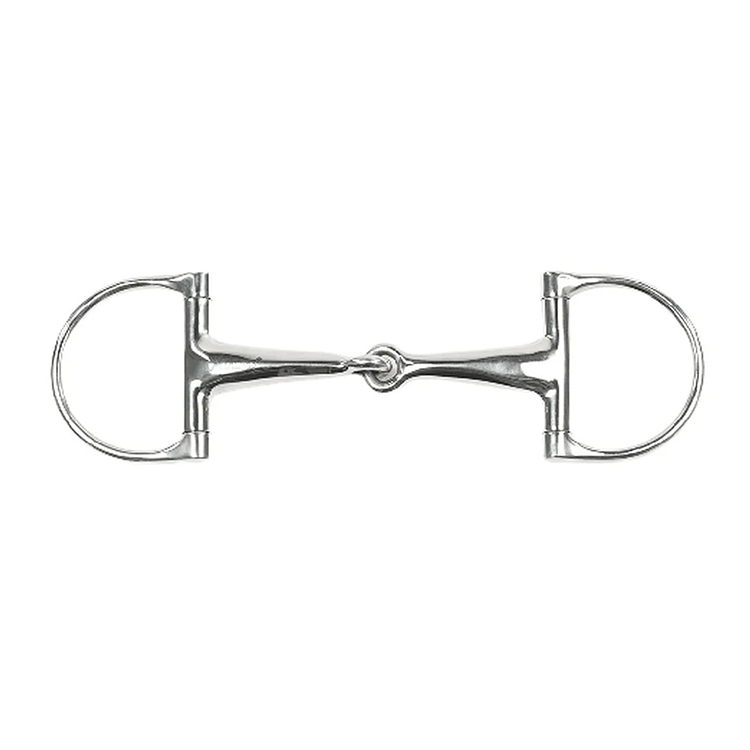 Equestrian Dee Ring Snaffle Horse Bit Stainless Steel  display picture 1