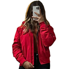 Load image into Gallery viewer, Ornella prosperi Unisex bomber jacket
