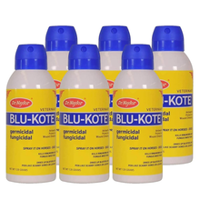 Load image into Gallery viewer, Dr. Naylor Blu-Kote Aerosol (128 Gram) - Fast Drying Antiseptic Wound Dressing Pack of 6
