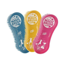 Load image into Gallery viewer, Magic Brush Horse and Pony Brush Set of 3 Safe and Gentle Cleans and Massages
