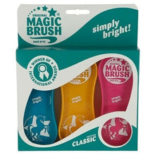 Load image into Gallery viewer, Magic Brush Horse and Pony Brush Set of 3 Safe and Gentle Cleans and Massages
