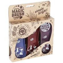 Load image into Gallery viewer, Magic Brush Horse and Pony Brush Set of 3 Safe and Gentle Cleans and Massages
